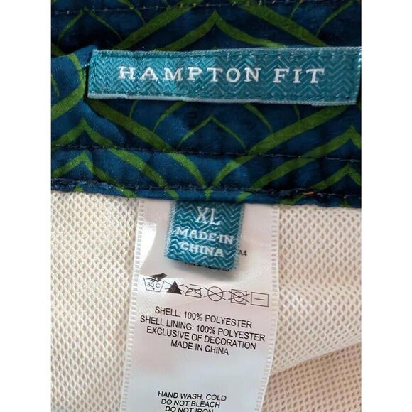 Jachs Men's Orange New York Elephant Pattern Swim Trunks Shorts Size XL - Picture 2 of 7